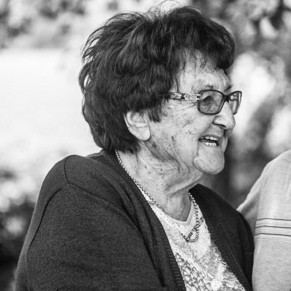 Portrait d'anniversaire de mariage 80ans dans les Pyrénées