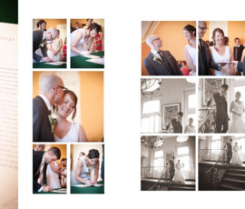 Album photo de mariage mairie dans les Pyrénées