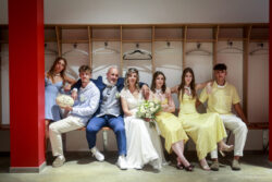 photo famille mariés Jour J dans les Pyrénées
