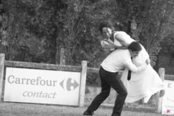 séance photo mariage rugby dans les Pyrénées