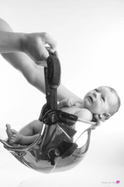Photo de bébé exceptionnel en studio Pyrénées