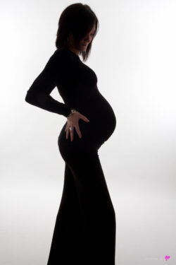 photo de grossesse élégante à Lourdes