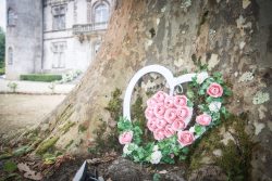 Garden wedding in South West France