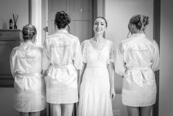 Atmosphere at a French country wedding