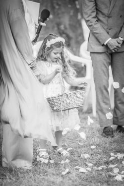 Natural wedding photography in South West France
