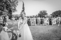 Bouquet de fleurs de la mariée
