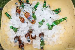 Détails de la fête d'un mariage dans les Pyrénées