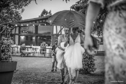 Moment spontané pendant un reportage de mariage