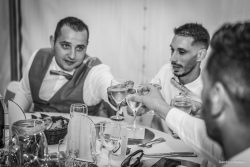 Couple de mariés lors d'un mariage en Béarn
